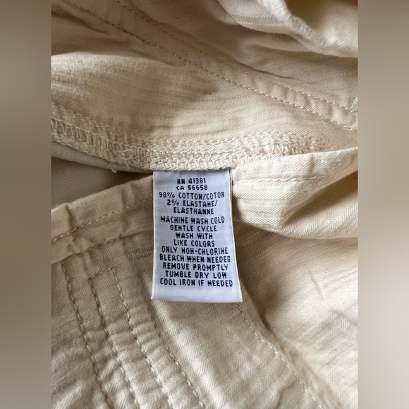 Polo by Ralph Lauren Cream Cargo Pants Relaxed Fit - Picture 11 of 13